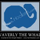 Waverly the Whale - Afghan Crochet Graph Pattern Chart