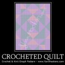 Crocheted Quilt - Afghan Crochet Graph Pattern Chart