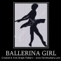 Ballerina Girl - Afghan Crochet Graph Pattern Chart