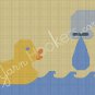 Lil' Rubber Ducky - Afghan Crochet Graph Pattern Chart