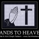 HANDS TO HEAVEN - Afghan Crochet Graph Pattern Chart