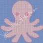 Octavia the Octopus - Afghan Crochet Graph Pattern Chart