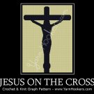 Jesus on the Cross - Afghan Crochet Graph Pattern Chart