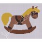 Rocking Pony - Afghan Crochet Graph Pattern Chart
