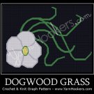 Dogwood Grass - Afghan Crochet Graph Pattern Chart