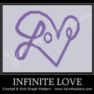 Infinite Love - Afghan Crochet Graph Pattern Chart