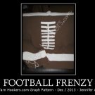 Football Frenzy - Afghan Crochet Graph Pattern Chart