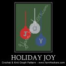 Holiday JOY - Afghan Crochet Graph Pattern Chart