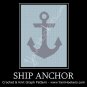 Ship Anchor - Afghan Crochet Graph Pattern Chart