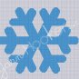 First Snowflake - Afghan Crochet Graph Pattern Chart