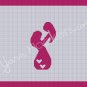 Mommy and Child - Afghan Crochet Graph Pattern Chart