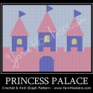 Princess Palace  - Afghan Crochet Graph Pattern Chart