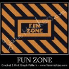 Fun Zone - Afghan Crochet Graph Pattern Chart