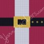 Santa Clause Belt - Afghan Crochet Graph Pattern Chart