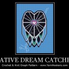 Native Dream Catcher - Afghan Crochet Graph Pattern Chart