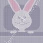 Sleepy Bunny - Afghan Crochet Graph Pattern Chart