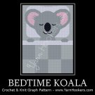 Bedtime Koala - Afghan Crochet Graph Pattern Chart