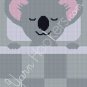 Bedtime Koala - Afghan Crochet Graph Pattern Chart