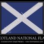 Scotland National Flag - Afghan Crochet Graph Pattern Chart