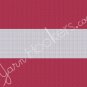 Austrian National Flag - Afghan Crochet Graph Pattern Chart