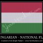 Hungarian National Flag - Afghan Crochet Graph Pattern Chart