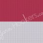 Indonesian National Flag - Afghan Crochet Graph Pattern Chart