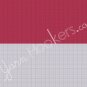 Monacan National Flag  - Afghan Crochet Graph Pattern Chart