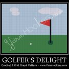 Golfer's Delight - Afghan Crochet Graph Pattern Chart