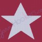 Star - Afghan Crochet Graph Pattern Chart