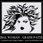 Celtic Tribal Woman - Afghan Crochet Graph Pattern Chart