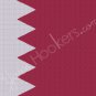 Bahrain National Flag - Afghan Crochet Graph Pattern Chart