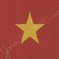 Vietnam National Flag - Afghan Crochet Graph Pattern Chart