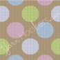 Pastel Polka Dots -  Afghan Crochet Graph Pattern Chart