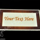 Skew - Iron On / Sew In - 100% Cotton Fabric Labels (White)