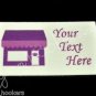 Storefront - Iron On / Sew In - 100% Cotton Fabric Labels (White)