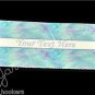 Pastel Strokes - Iron On / Sew In - 100% Cotton Fabric Labels (White)