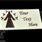 Heavenly Father - Iron On / Sew In - 100% Cotton Fabric Labels (White)