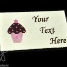Teddy the Bear - Iron On / Sew In - 100% Cotton Fabric Labels (White)