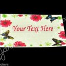 Frame of Spring - Iron On / Sew In - 100% Cotton Fabric Labels (White)
