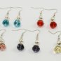 5 pairs Beautiful Glass Bead Earrings