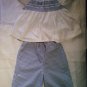 Baby Blue and White Outfit Girl’s size: 24 months