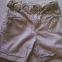 Comfortable Beige Cargo Shorts - Girl Size 24 Months