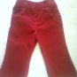 Classic Red Pants- Girl 24 Months