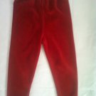 Beautiful Velvet Red Leggings-Girl 24 months