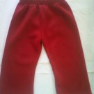 Classic Red Sweat Pants- Girl 24 months