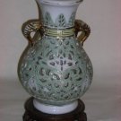 hollowed vase