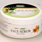 2 X LOT Bakson Face Scrub Mini-Facial (50 grams x 2)