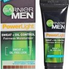2 X Garnier MEN Power Light Oil Control Fairness Moisturiser