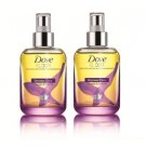 2 LOT X Dove Elixir Dryness Care Hair Oil (90 ml) - Pack Of 2