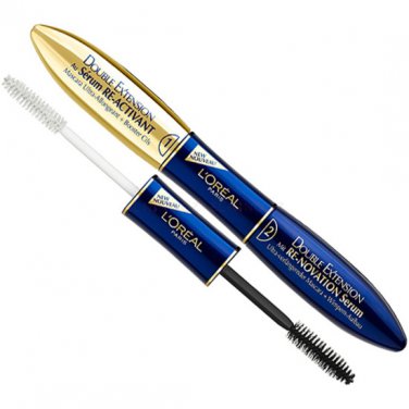 L'Oreal Double Renewal Serum Inside Mascara Black